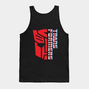 Transformers Logo Neon Tank Top